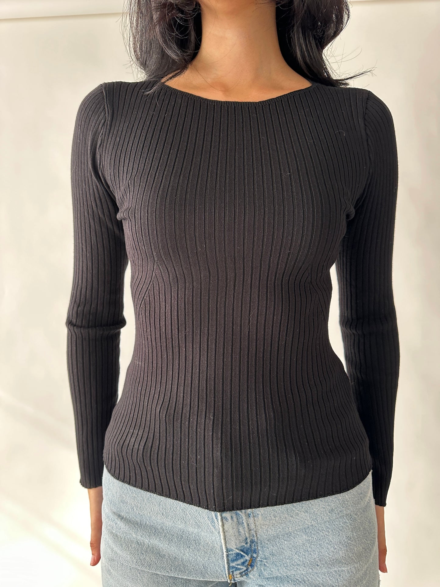 Ivy Boat Neck Sweater Knit Top (Multiple Colors)